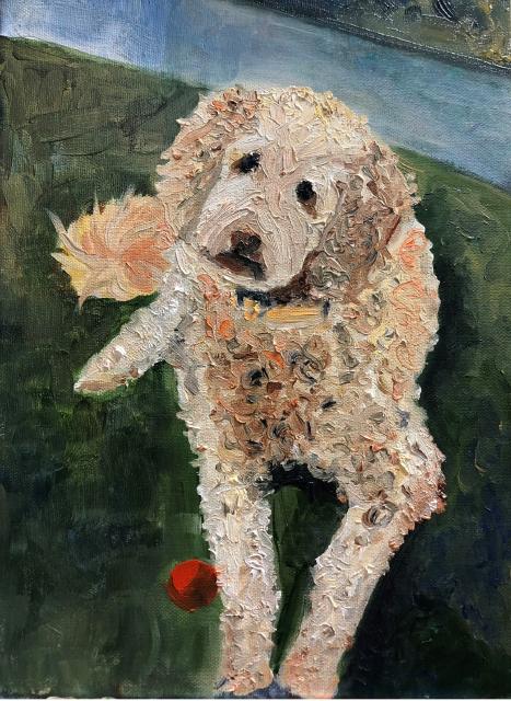 Painting of A Good Dog