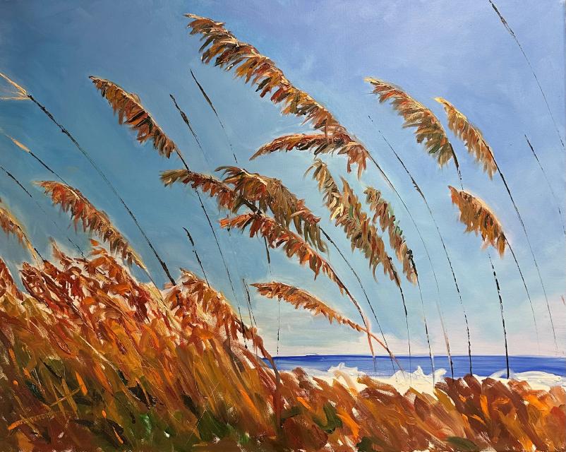 Painting of Hilton Head Sea Oats