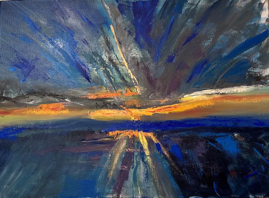 Painting of Longboat Key Sunrise