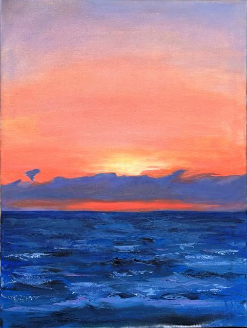 Painting of Longboat Key Sunset