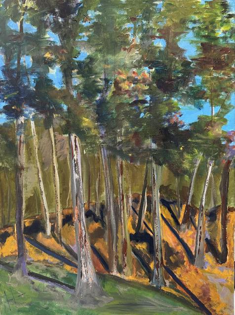 Painting of Moosemont Back Woods