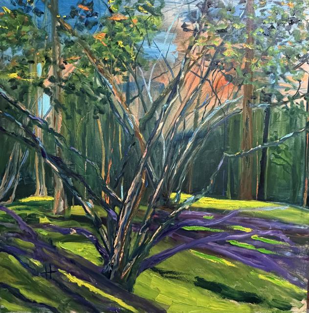 Painting of The Serviceberry